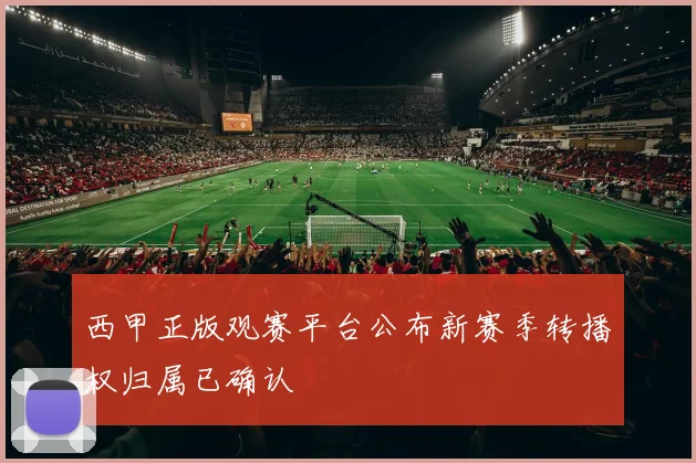 西甲正版观赛平台公布新赛季转播权归属已确认